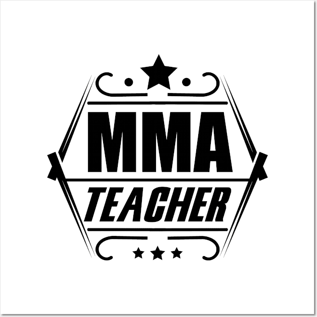 Coaches Martial Arts Trainer Coaching MMA Coach Wall Art by dr3shirts